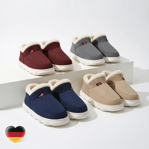 Gefütterte hausschuhe unisex - gefütterte,