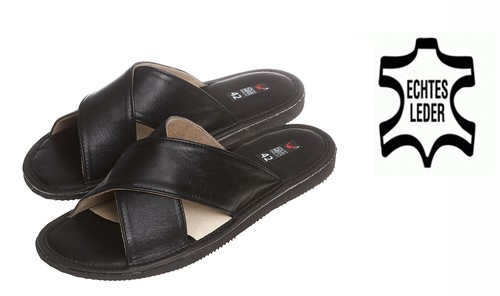 Herren echtleder leder - echtleder,