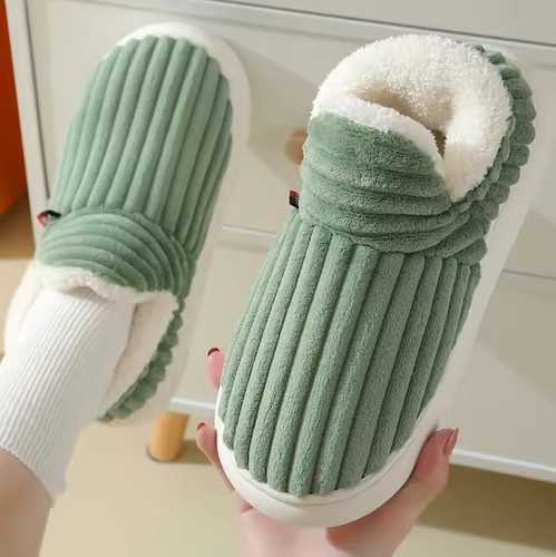 Warme pelz hausschuhe - pelz, für
