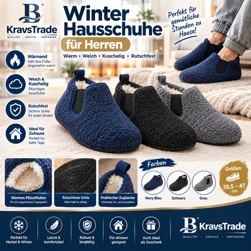 Winter hausschuhe herren 47 - winter,